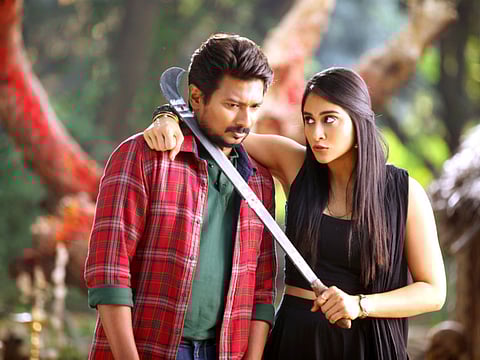 Udhaynidhi returns with ‘Saravanan Irukka Bayamein’