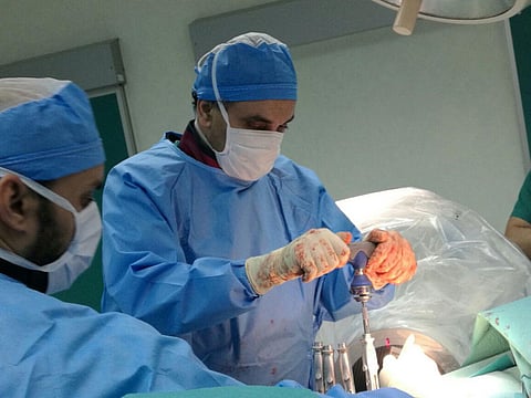 Rashid Hospital surgeon corrects spine curvature with a novel, first time surgery in the UAE