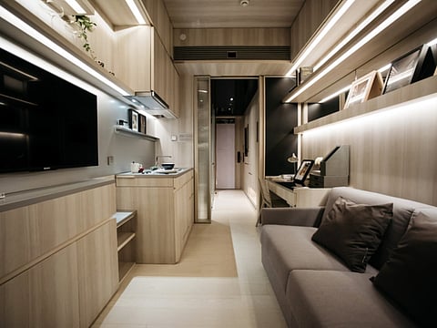 A micro-apartment in Hong Kong. As Hong Kong’s soaring prices put homes out of reach for most buyers, developers have been chopping new projects into ever-smaller units — the tiniest category, below 200 square feet, is commonly referred to as “nano flats.”