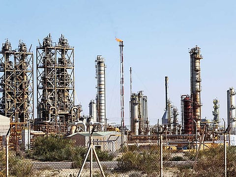 The oil port of Brega, Libya. Rising oil supplies in the face of reduced demand saw a weekly drop in oil prices, as market conditions continue to remain volatile due to the ongoing rise of COVID-19 cases.