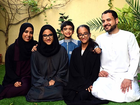 All the way to South Africa to be with family