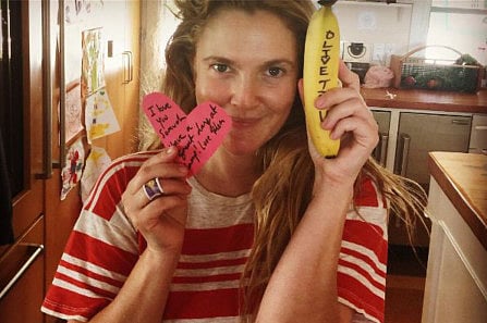 Drew Barrymore leaves heartfelt notes in kids’ lunchboxes
