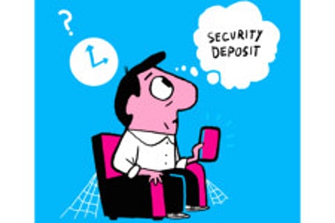 Refund of security deposit