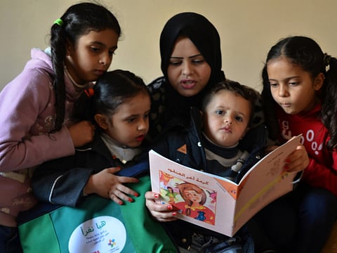 Dubai Cares gives preschool reading in Gaza a boost
