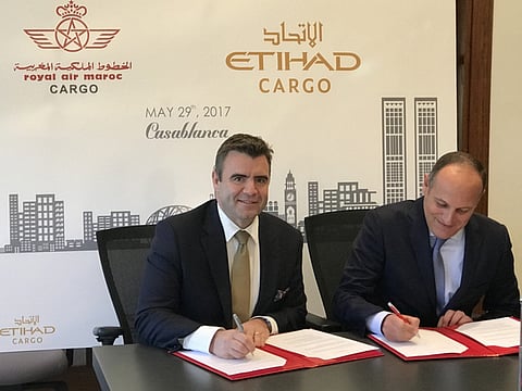 Etihad Cargo signs MoU with Royal Air Maroc