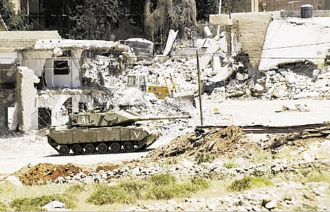 June 10, 2002: Israel seals off Arafat headquarters