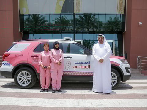 Dubai launches first pink first-response vehicle