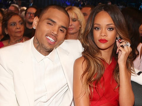 Chris not over Rihanna