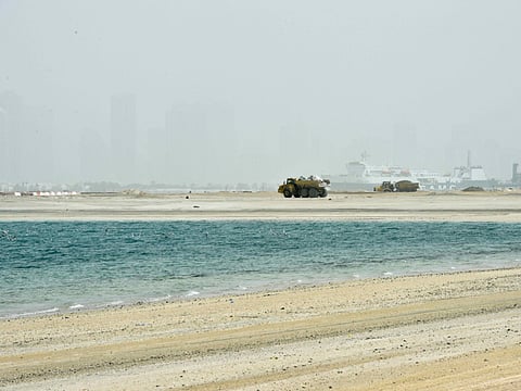 The two contiguous plots are located in the prestigious Dubai Waterfront area and together cover some 24.3 million square feet.