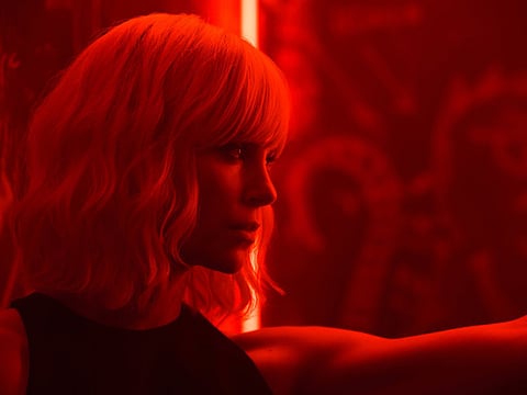 Charlize Theron in action mode for ‘Atomic Blonde’