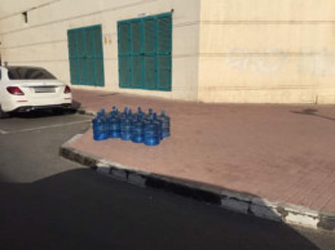 Stop storing water bottles in the sun