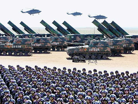 China is conducting several provocative military exercises to show off its military might