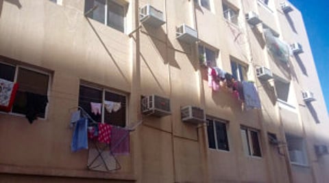 Drying clothes in balconies an eyesore
