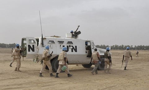 Three UN peacekeepers have been killed by unidentified combatants in the Central African Republic, the United Nations said. Photo for illustrative purposes.