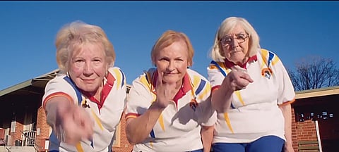 Aussie lawn bowlers channel Beyonce to save green