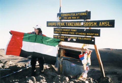 August 21, 2002: First Emirati woman Hafsa conquers Kilimanjaro