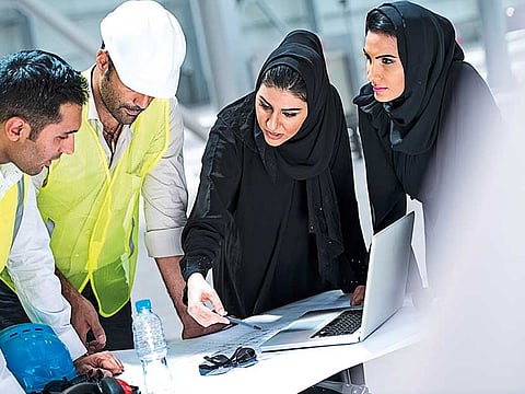 Emirati women are in leading positions in several sectors. Picture for illustrative purposes only.