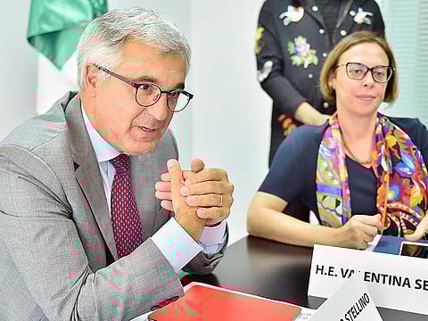 Clint Egbert/Gulf News