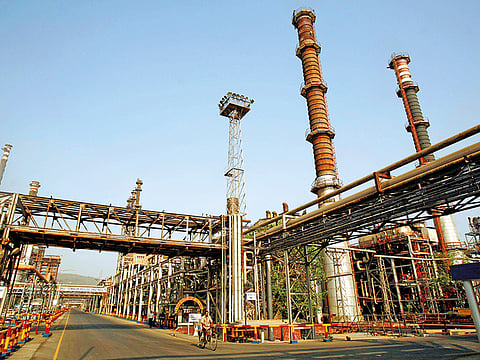 The Bharat Petroleum refinery in Mumbai. The Indian government in November had cleared strategic sale of oil marketing and refining firm Bharat Petroleum Corp Ltd (BPCL).