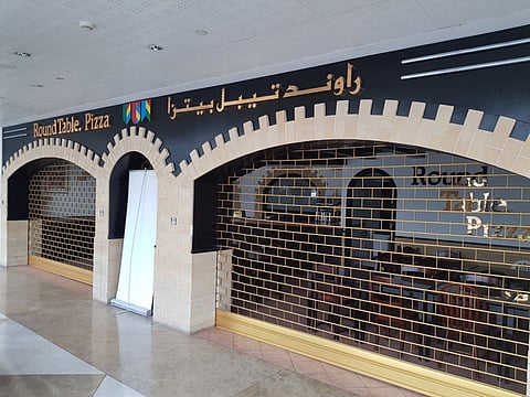 Round Table Pizza in Dubai has shut down