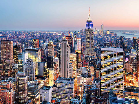 The New York skyline