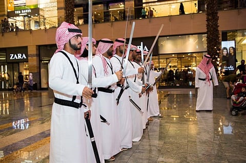 Dubai malls decked up to celebrate Saudi National Day
