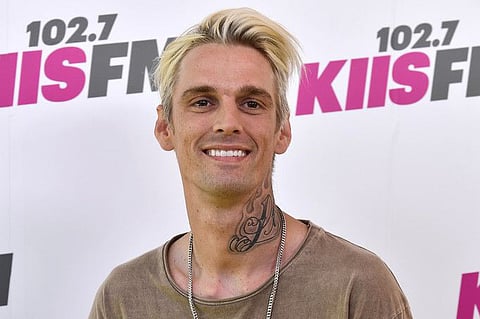 Aaron Carter checks into rehab