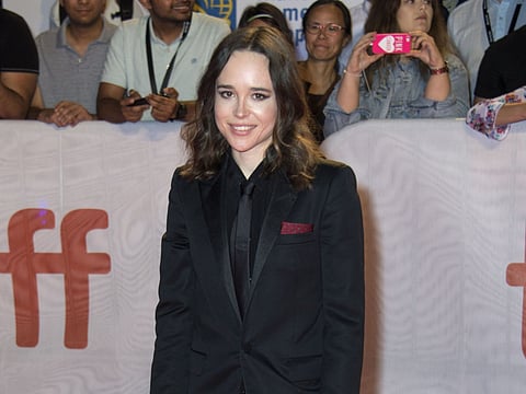 Actress Ellen Page.