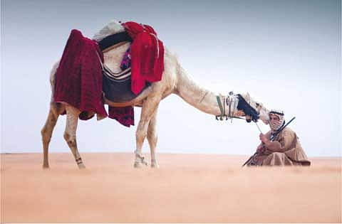 The King Abdul Aziz Camel Festival. For illustrative purposes only.