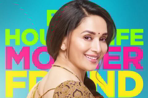 Madhuri goes traditional in Marathi debut