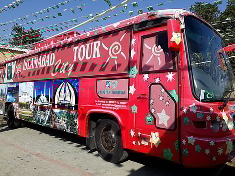 All aboard Islamabad’s sightseeing bus