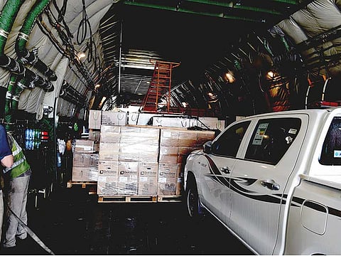 The UAE aid for Rohingya refugees in Bangladesh, in line with the directives of President His Highness Shaikh Khalifa. File photo