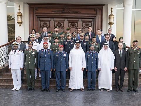 Mohammad receives National Defence College delegation