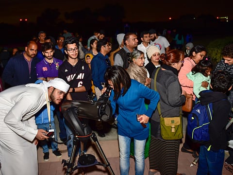 Super Blue Blood Moon enthrals residents