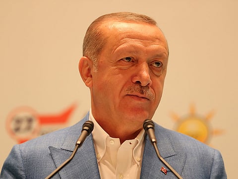Turkish president Recep Tayyip Erdogan