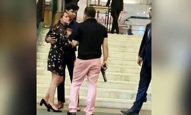 Caught on camera: Indian ex-lawmaker’s son brandishes gun at couple in Delhi