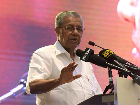 Vijayan urges UAE Keralites to back salary challenge