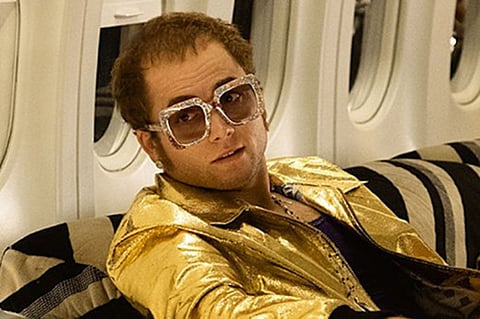 Taron Egerton takes flight as Elton John in ‘Rocketman’
