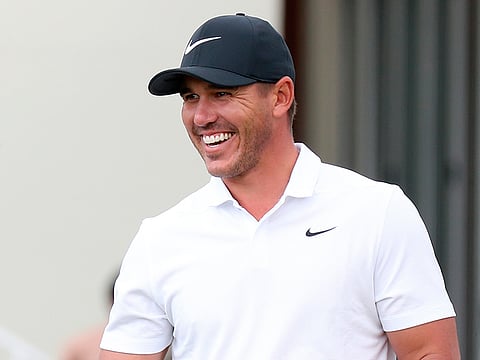 Brooks Koepka is in relaxed mood ahead of the Open