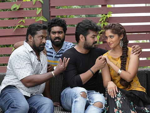 Actor Nithin Sathya turns producer with ‘Jarugandi’