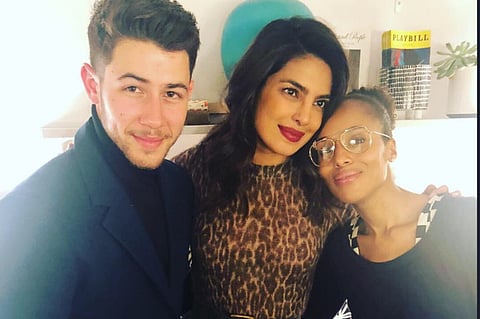 Kerry Washington and Priyanka bond on Broadway