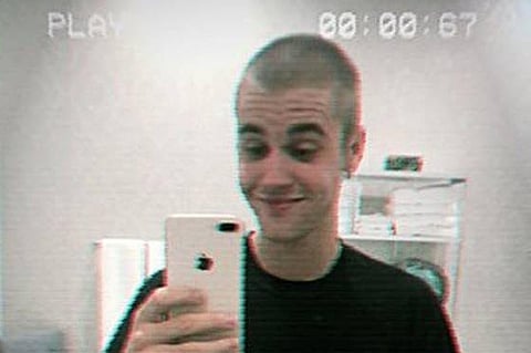 Justin Bieber debuts shaved head on Instagram