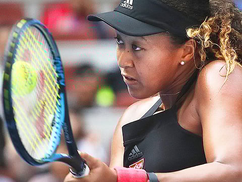Naomi Osaka is the WTA China Open defending champion