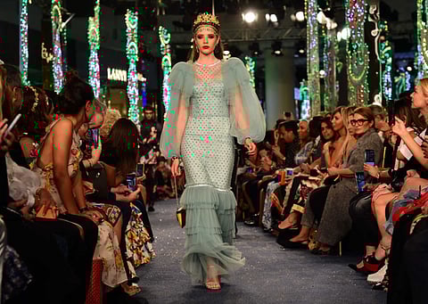 Dolce and Gabbana show Dubai love with fashion show