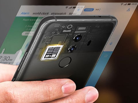 A smart phone. Picture for illustrative purpose only