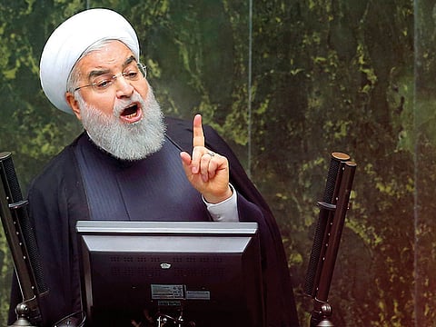 Iranian President Hassan Rouhani.