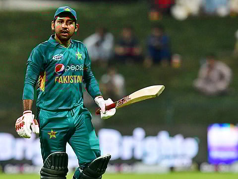 Pakistan cricketer Sarfraz Ahmed.
