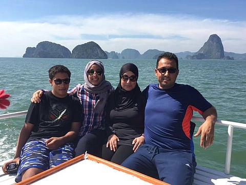 UAE expatriate Belal Nasser goes on a holiday with his family.