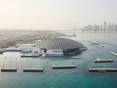 Louvre Abu Dhabi. The museum is currently celebrating its fourth anniversary.