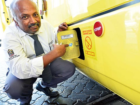 The smart tag is on the inside of the fuel tank flap and enables customers to refuel and pay without using cash of bank cards. Picture used for illustrative purposes only.